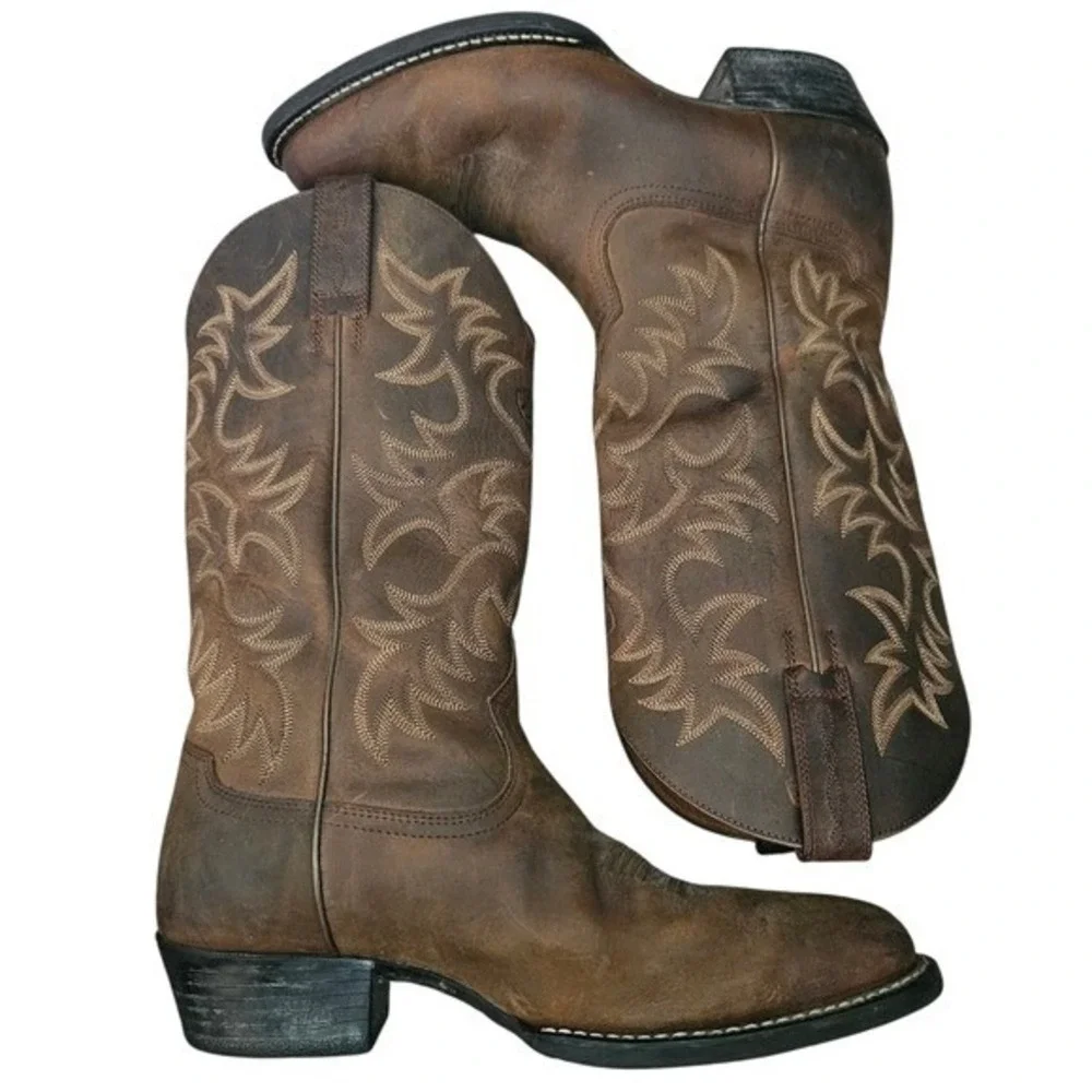 Ariat Men's Heritage Western Boot 10002204 Distressed Brown 13